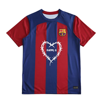FC Barcelona Home Valentine’s Day Fan Version 23/24 Season Jersey