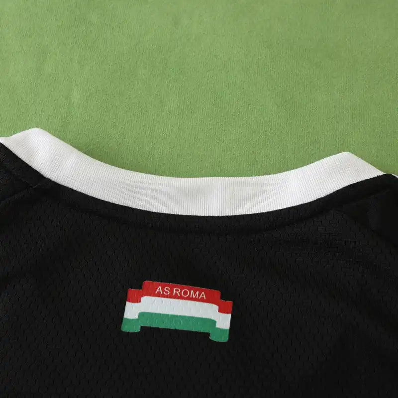 A.S. Roma Black Training Suit Fan Version 24/25 Season