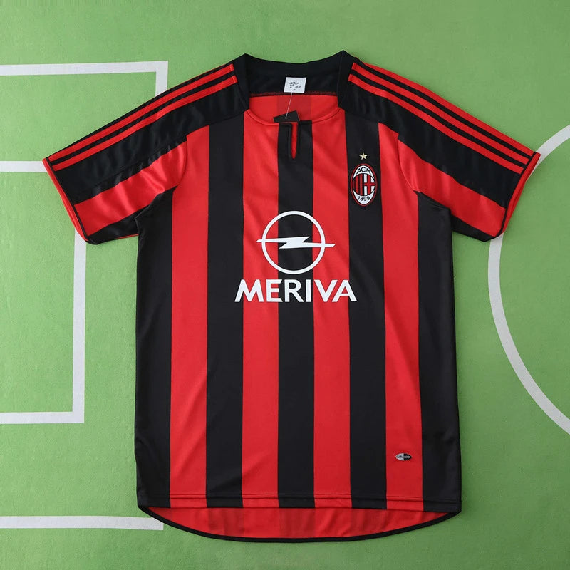 A.C. Milan Home Retro Fan Version 03/04 Season Jersey