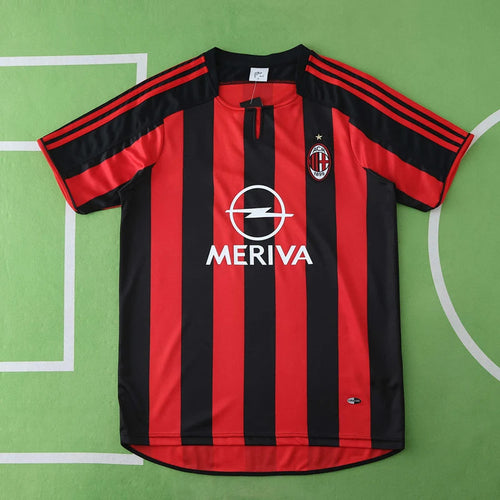 A.C. Milan Home Retro Fan Version 03/04 Season Jersey