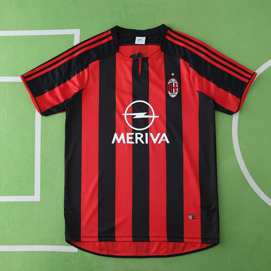 A.C. Milan Home Retro Fan Version 03/04 Season Jersey