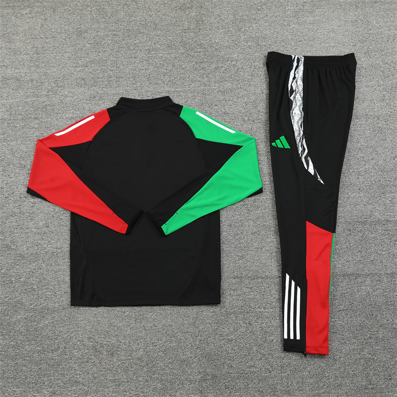 Arsenal 24/25 Black/Green/Red Training Suit