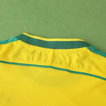 Brazil National Team Home Retro Fan Version 1998 Season Jersey
