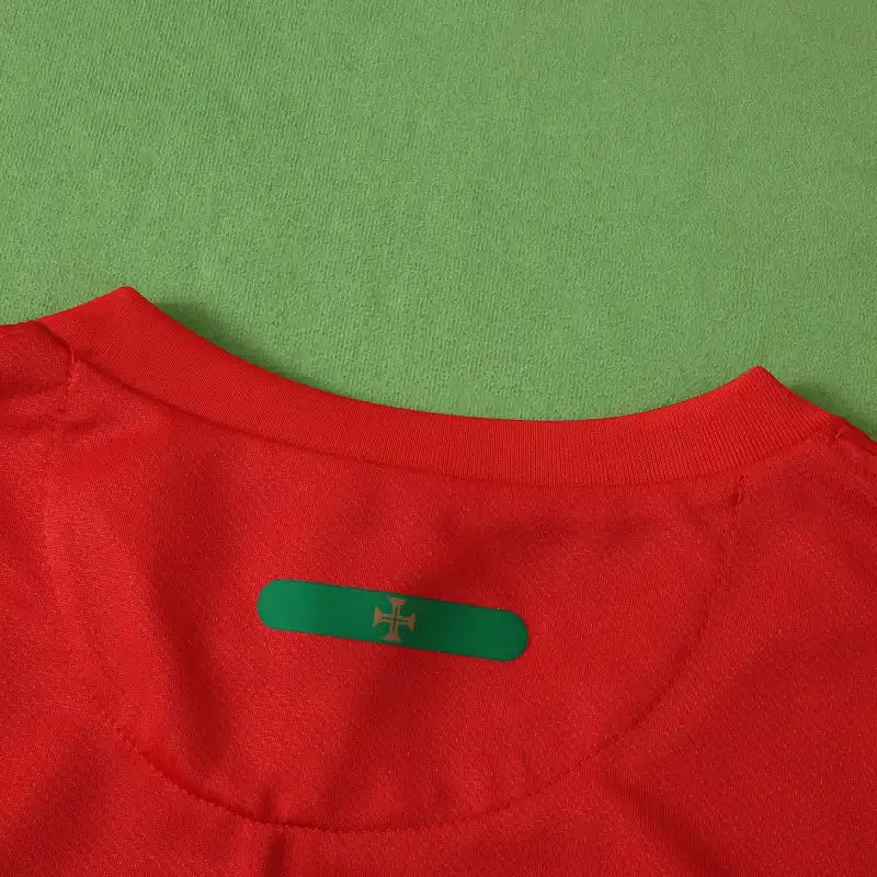 Portugal National Team Home Retro Fan Version 2010 Season Jersey