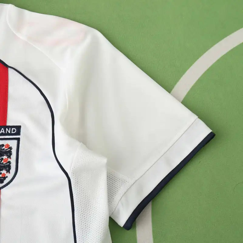 England National Team Home Retro Fan Version 2002 Season Jersey