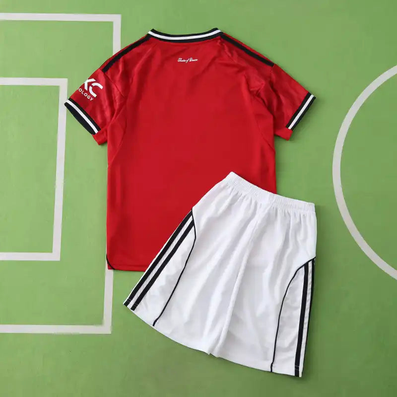 Manchester United F.C. Home Kids Kit 25/26 Season