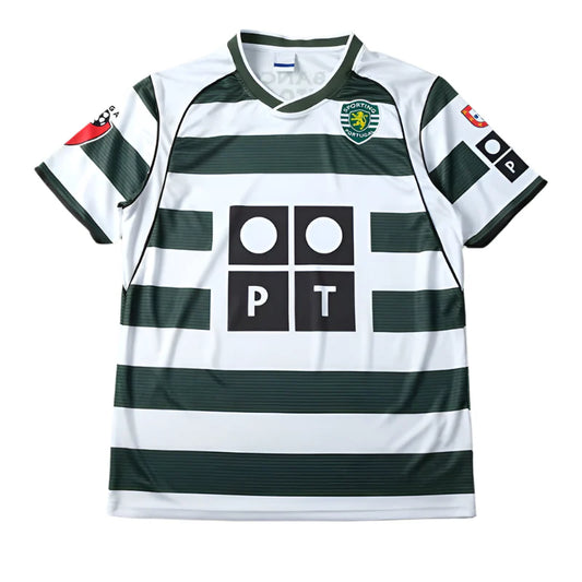 Sporting Home Retro Fan Version 01/03 Season Jersey