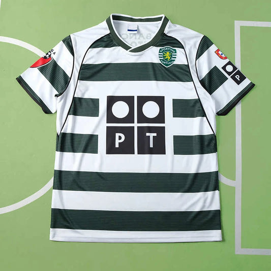 Sporting Home Retro Fan Version 01/03 Season Jersey