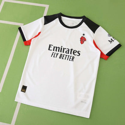 A.C. Milan Away Kids Kit 25/26 Season