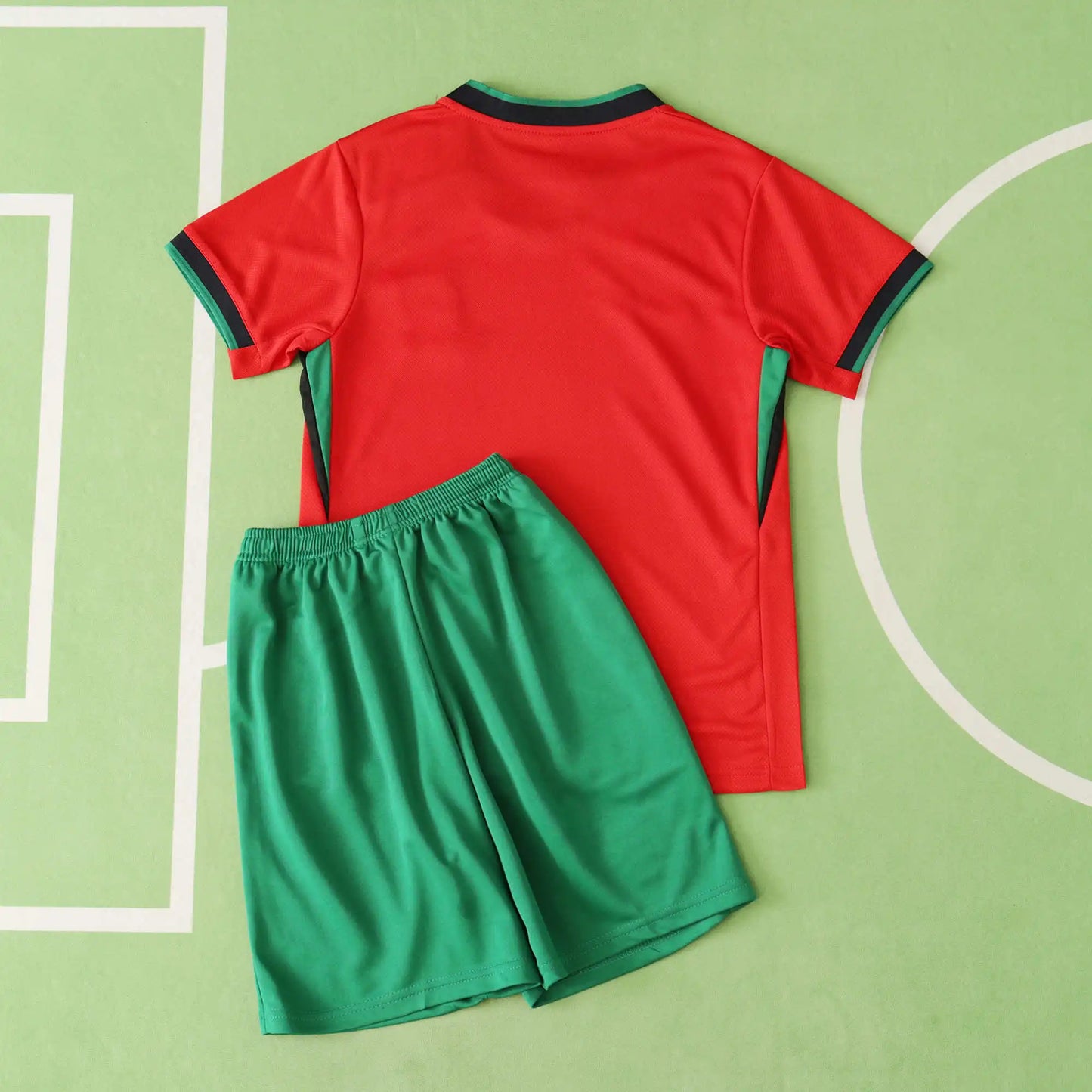 Portugal UEFA Home Kids Kit 2024 Season