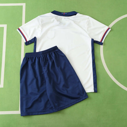 England UEFA Home Kids Kit 2024 Season