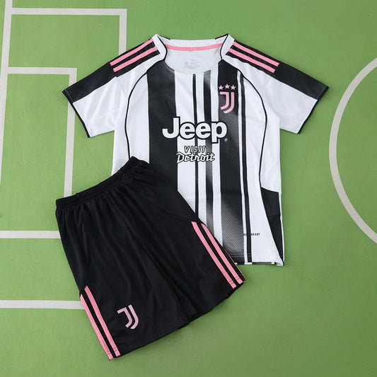 Juventus F.C. Home Kids Kit 25/26 Season