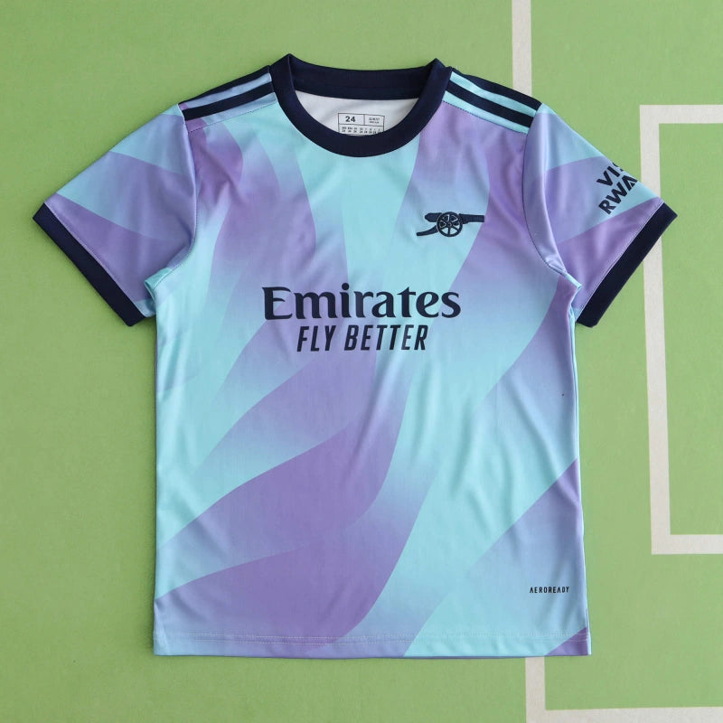 Arsenal F.C. Third Kids Kit 24/25 Season