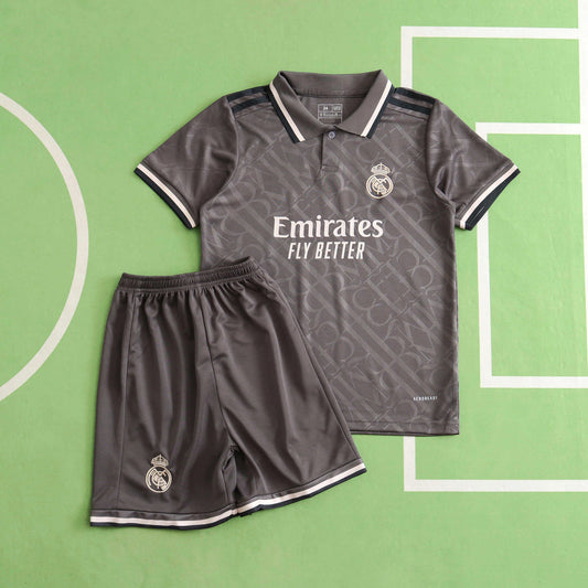 Real Madrid CF Third Kids Kit 24/25 Season