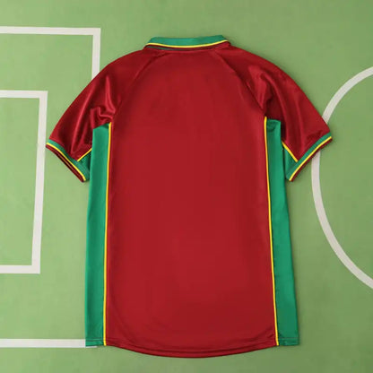 Portugal National Team Home Retro Fan Version 1998 Season Jersey