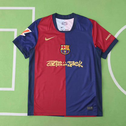 Barcelona Home Travis Scott 24/25 Season Jersey