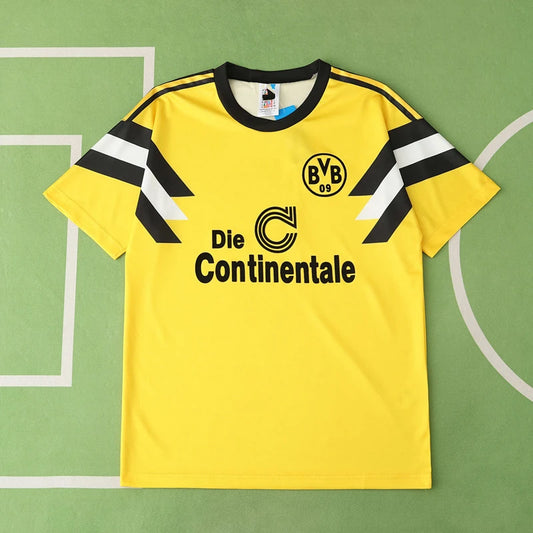 Borussia Dortmund Home Retro Fan Version 1989 Season Jersey