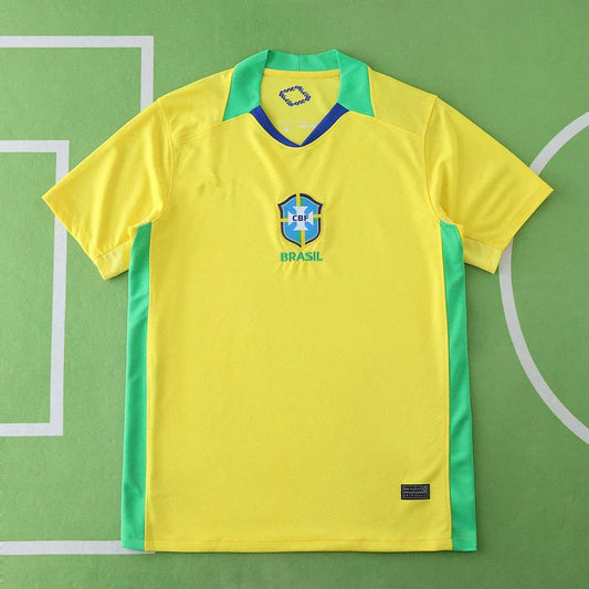 Brazil National Team Home Fan Version 25/26 Season Jersey