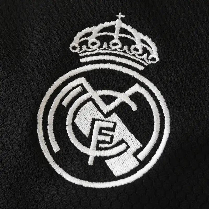 Real Madrid CF Black Training Suit Fan Version 24/25 Season