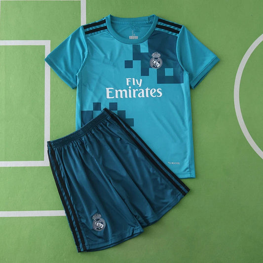 Real Madrid CF Third Retro Kids Kit 17/18 Season