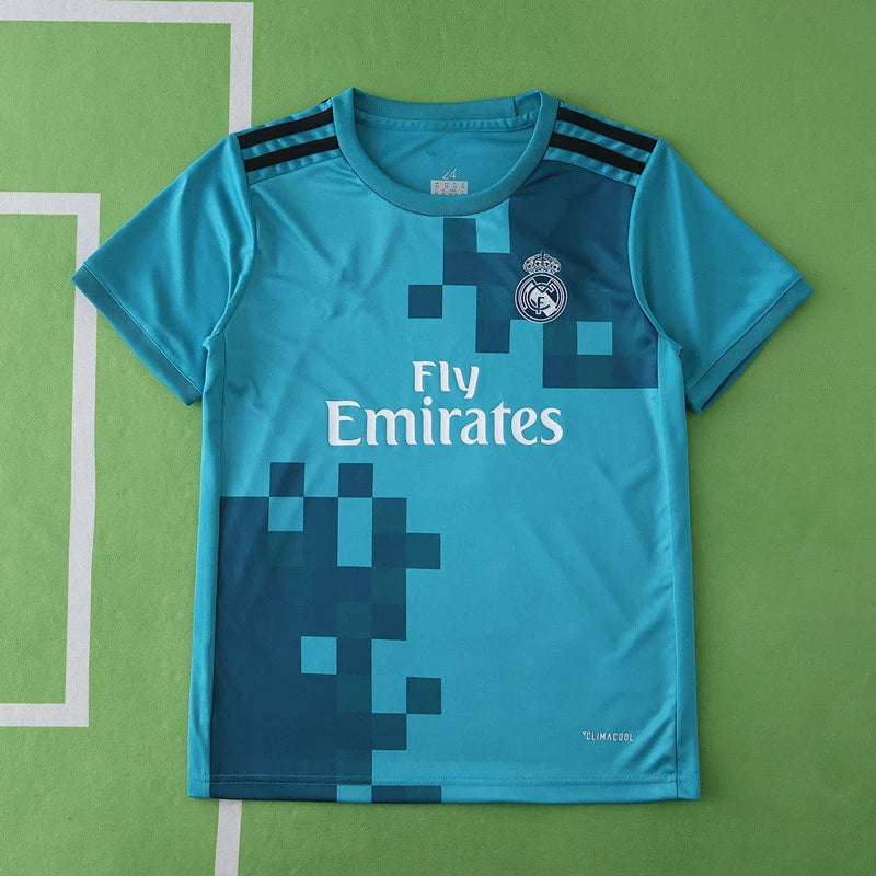 Real Madrid CF Third Retro Kids Kit 17/18 Season