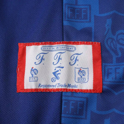 France National Team Home Retro Fan Version 1996 Season Jersey