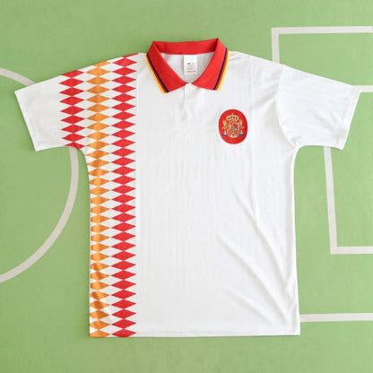 Spain National Team Away Retro Fan Version 1994 Season Jersey