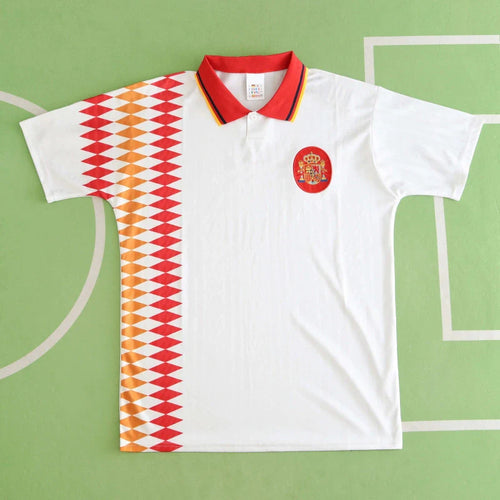 Spain National Team Away Retro Fan Version 1994 Season Jersey