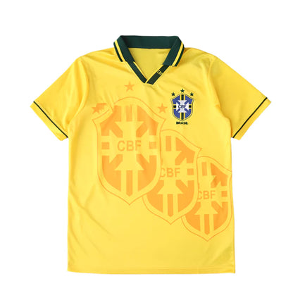 Brazil National Team Home Retro Fan Version 93/94 Season Jersey