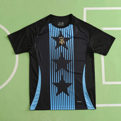 Argentina National Team Black Training Fan Version 2024 Season Jersey