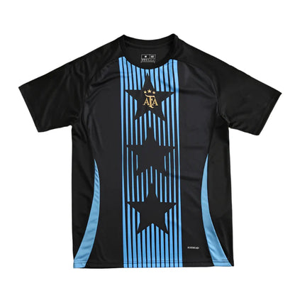 Argentina National Team Black Training Fan Version 2024 Season Jersey