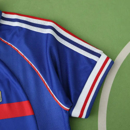 France National Team Home Retro Fan Version 1998 Season Jersey