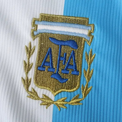 Argentina National Team Home Retro Fan Version 1998 Season Jersey