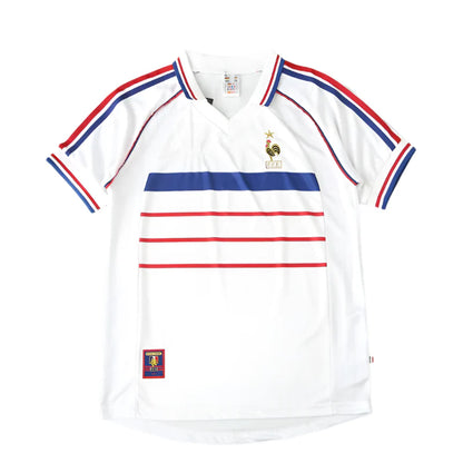 France National Team Away Retro Fan Version 1998 Season Jersey