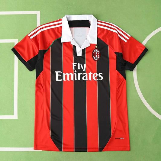 A.C. Milan Home Retro Fan Version 12/13 Season Jersey