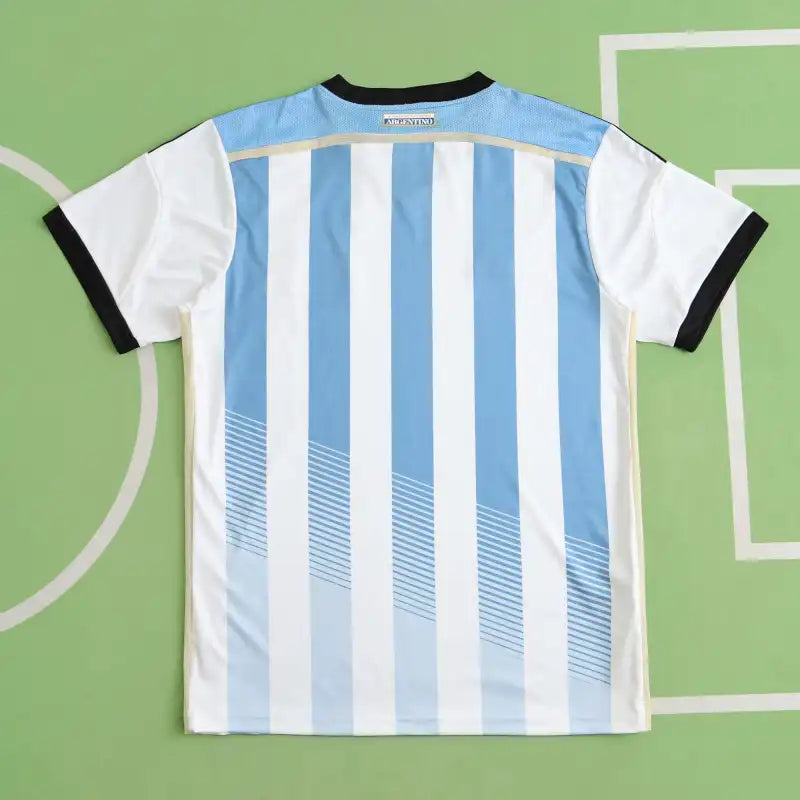 Argentina National Team Home Retro Fan Version 2014 Season Jersey