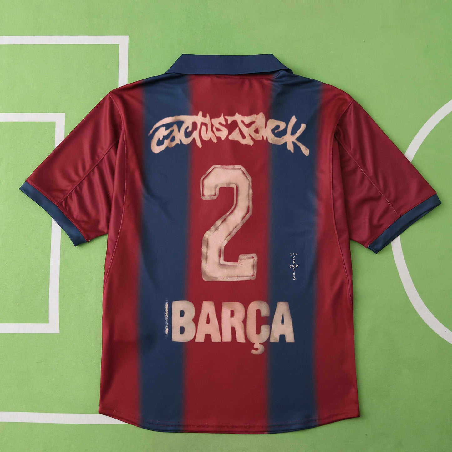 FC Barcelona CJ x Skeleton Retro 00/01 Season Jersey