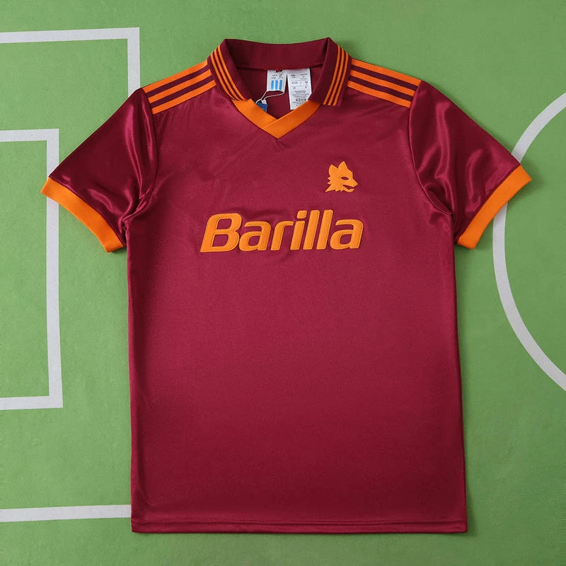 A.S. Roma Home Retro Fan Version 92/93 Season Jersey