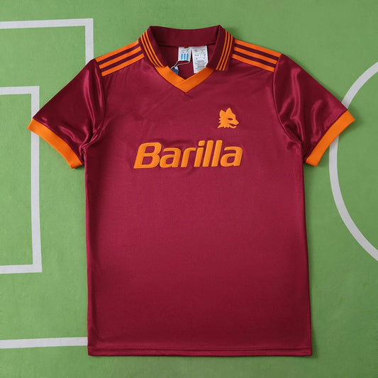A.S. Roma Home Retro Fan Version 92/93 Season Jersey