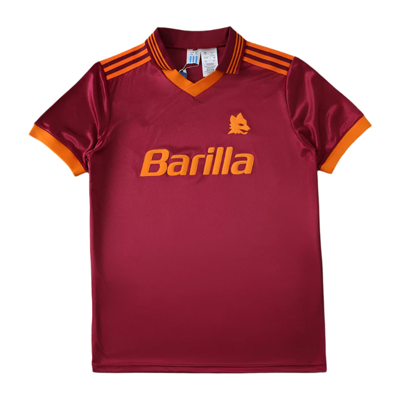 A.S. Roma Home Retro Fan Version 92/93 Season Jersey