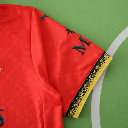 A.C. Milan x OFF-WHITE Fan Version 24/25 Season Jersey