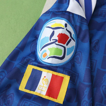 France National Team Home Retro Fan Version 1996 Season Jersey