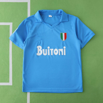 S.S.C. Napoli Home Retro Kids Kit 87/88 Season