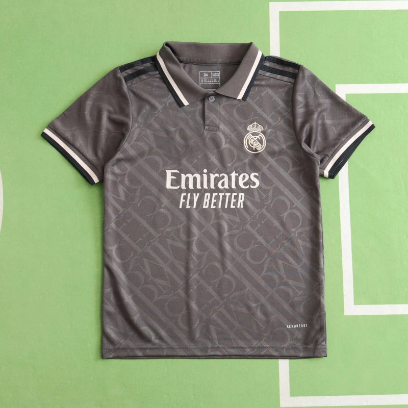Real Madrid CF Third Kids Kit 24/25 Season