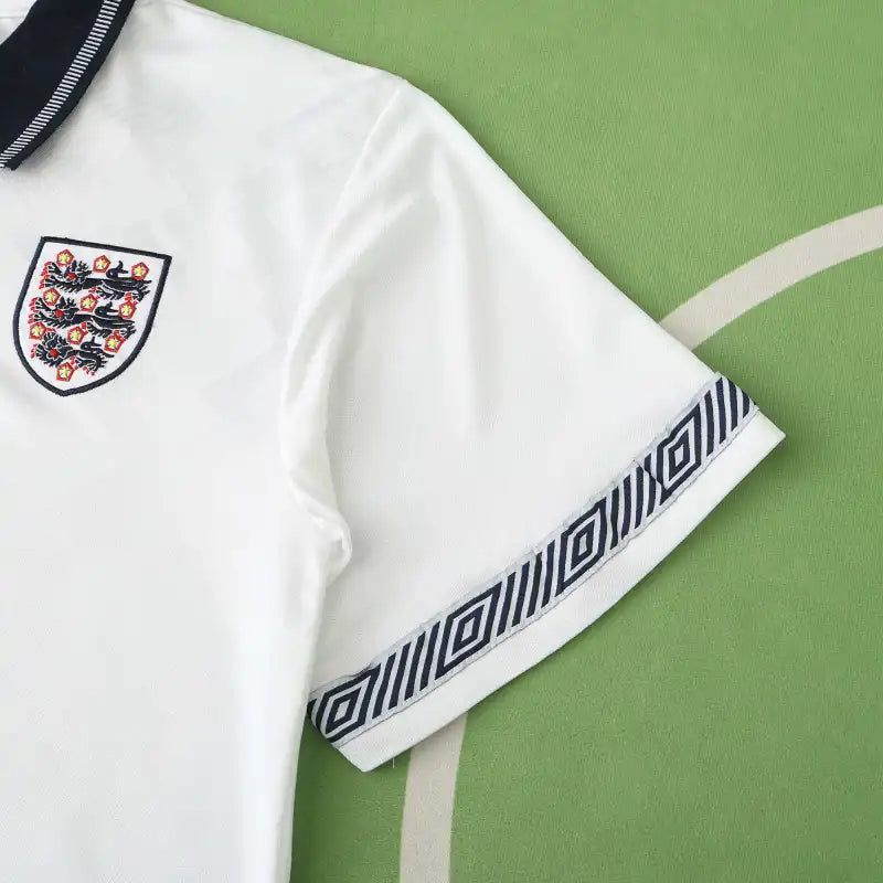 England National Team Home Retro Fan Version 1990 Season Jersey