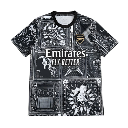 Arsenal F.C. Black Special Edition Fan Version 23/24 Season Jersey