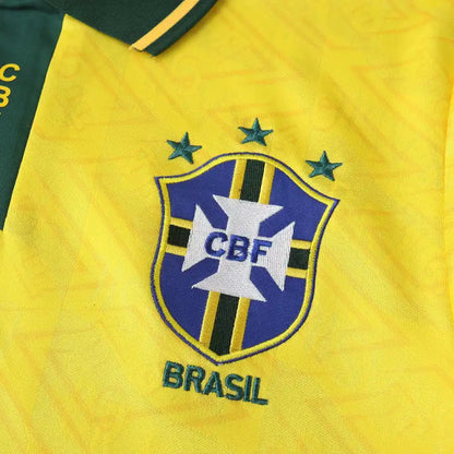 Brazil National Team Home Retro Fan Version 91/93 Season Jersey