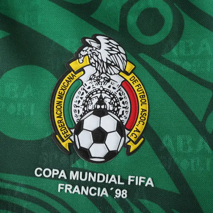 Mexico National Team Home Retro Fan Version 1998 Season Jersey