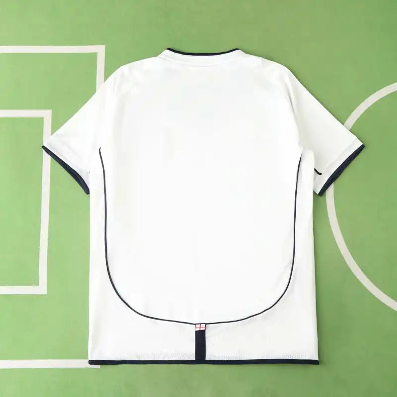 England National Team Home Retro Fan Version 2002 Season Jersey