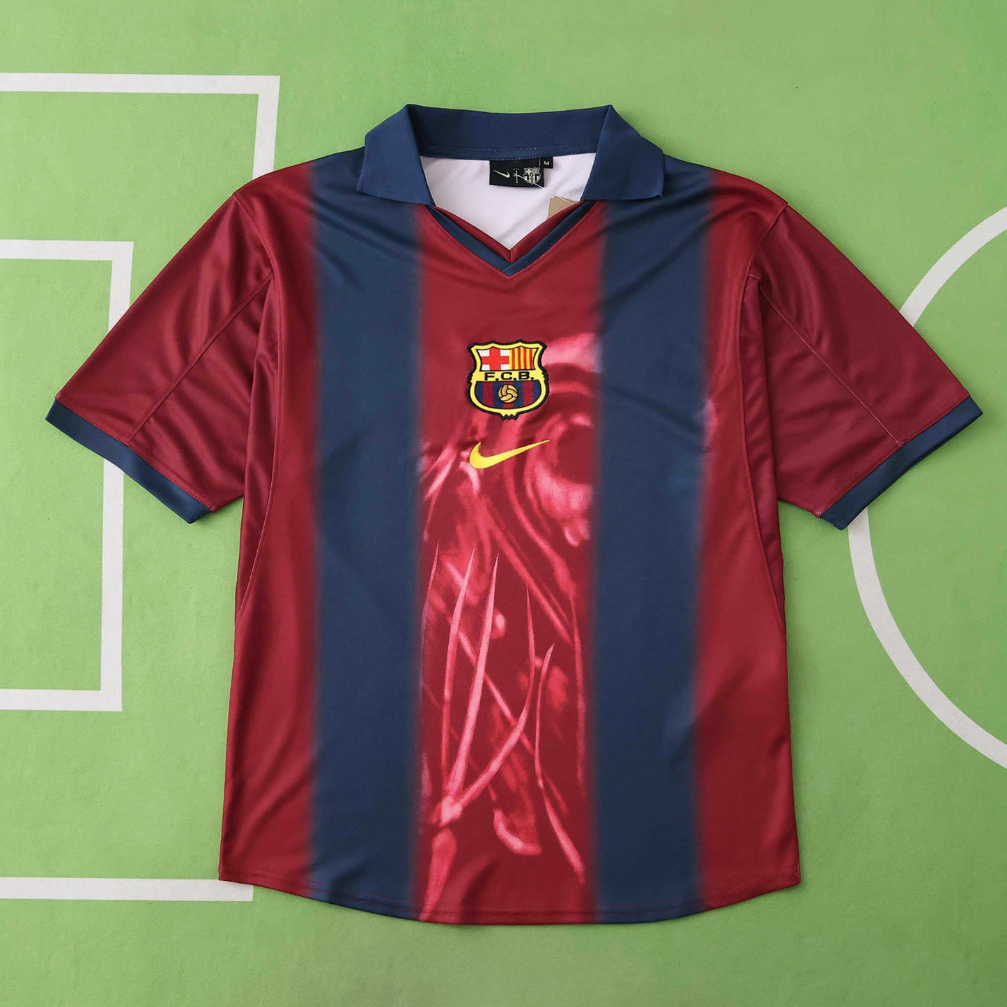 FC Barcelona CJ x Skeleton Retro 00/01 Season Jersey